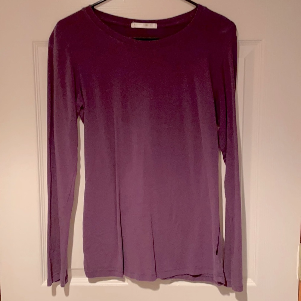 Cloud 9 long sleeved purple shirt Large